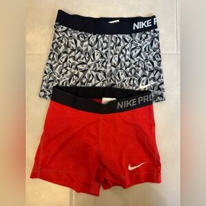 Nike Red Dri-FIT Performance shorts